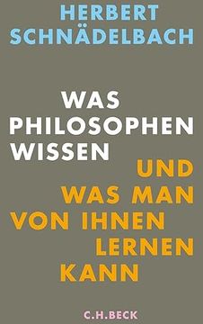 portada Was Philosophen Wissen: Und was man von Ihnen Lernen Kann (in German)