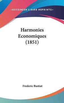 portada Harmonies Economiques (1851) (en Francés)