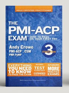 portada The Pmi-Acp Exam: How to Pass on Your First Try, Iteration 3 (Test Prep) (in English)