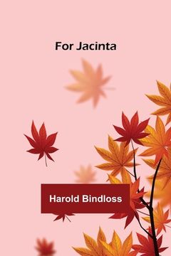 portada For Jacinta (en Inglés)