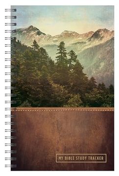 portada My Bible Study Tracker: Leather Forest (en Inglés)