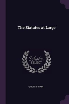 portada The Statutes at Large (en Inglés)