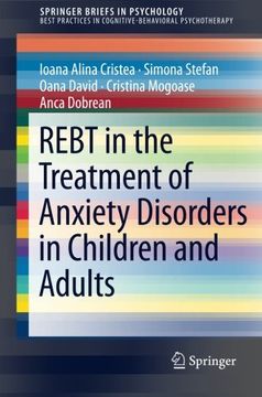 portada Rebt in the Treatment of Anxiety Disorders in Children and Adults (Springerbriefs in Psychology) (en Inglés)