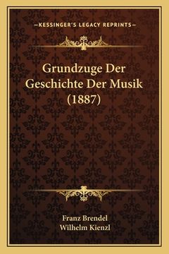 portada Grundzuge Der Geschichte Der Musik (1887) (in German)