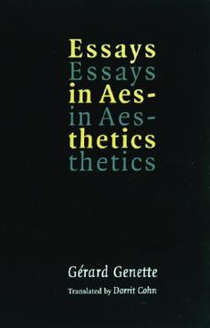 portada essays in aesthetics (in English)