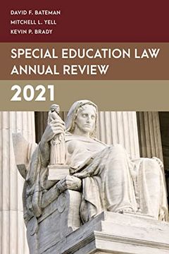portada Special Education law Annual Review 2021 (Special Education Law, Policy, and Practice) (en Inglés)