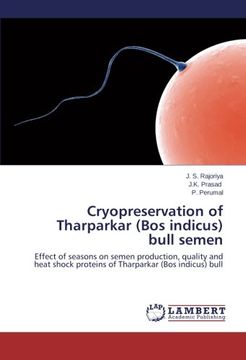 portada Cryopreservation of Tharparkar (Bos Indicus) Bull Semen