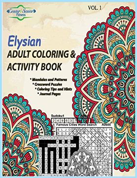 portada Elysian Adult Coloring & Activity Book: Motivating You to Get the Best out of Life (volume)