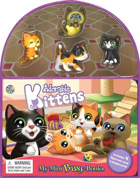 portada Adorable Kittens Mini Busy Books (in English)