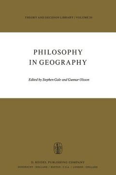 portada Philosophy in Geography (en Inglés)