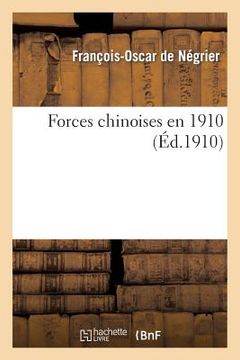 portada Forces Chinoises En 1910 (in French)