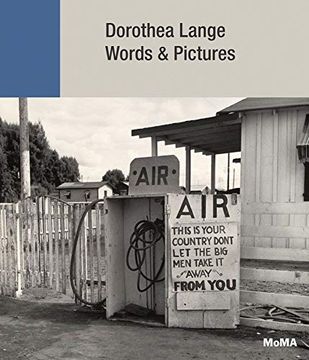 portada Dorothea Lange: Words + Pictures (en Inglés)