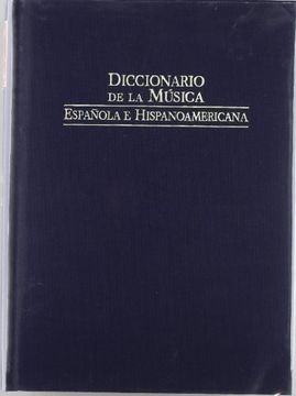 portada Diccionario de la Música Española e Hispanoaméricana. Vol. 3