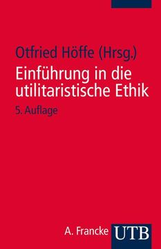 portada Einführung in die Utilitaristische Ethik (en Alemán)