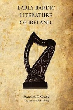 portada Early Bardic Literature of Ireland