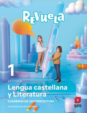 portada Lengua Castellana y Literatura. 1 Primaria. Revuela. Comunidad Valenciana