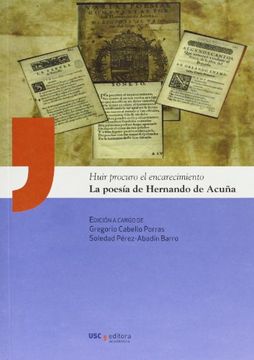 portada La Poesia De Hernando De Acu¥a.huir Procuro El Enc(978) (in Spanish)
