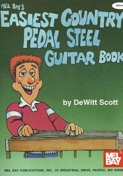 portada mel bay's easiest country pedal stell guitar book (en Inglés)