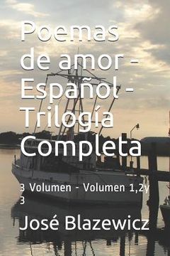 portada Poemas de amor - Español - Trilogía Completa: 3 Volumen - Volumen 1,2y 3