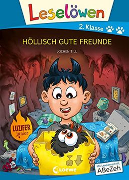 portada Leselöwen 2. Klasse - Höllisch Gute Freunde (Großbuchstabenausgabe): Mit Leselernschrift Abezeh - Erstlesebuch für Kinder ab 7 Jahren (Luzifer Junior)