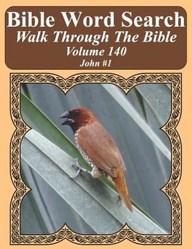 portada Bible Word Search Walk Through The Bible Volume 140: John #1 Extra Large Print (en Inglés)