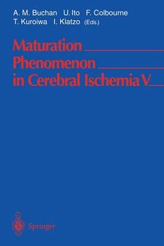portada maturation phenomenon in cerebral ischemia v (en Inglés)