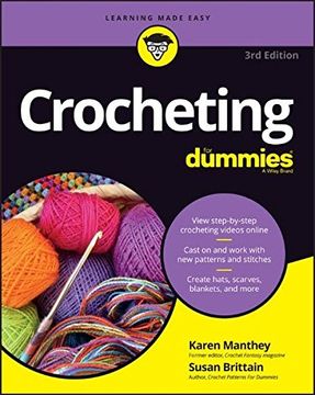 portada Crocheting For Dummies, + Video (en Inglés)