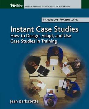 portada instant case studies: how to design, adapt, and use case studies in training