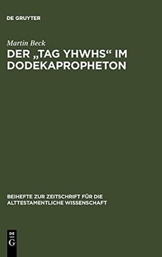 portada Der "Tag Yhwh's" im Dodekapropheton 