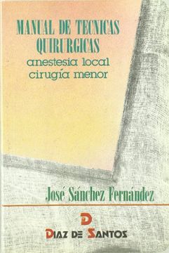 portada Manual de Técnicas Quirúrgicas (in Spanish)