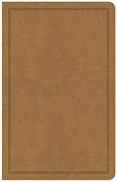 portada Csb Deluxe Gift Bible, tan Leathertouch 