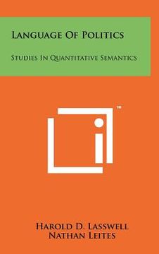 portada language of politics: studies in quantitative semantics