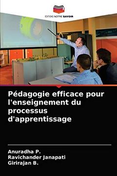 portada Pédagogie Efficace Pour L'Enseignement du Processus D'Apprentissage (en Francés)