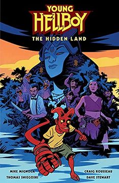 portada Young Hellboy: The Hidden Land (en Inglés)
