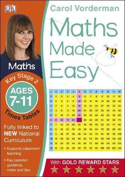 portada Maths Made Easy Times Tables Ages 7-11 Key Stage 2ages 7-11, Key Stage 2 (Carol Vorderman's Maths Made Easy)