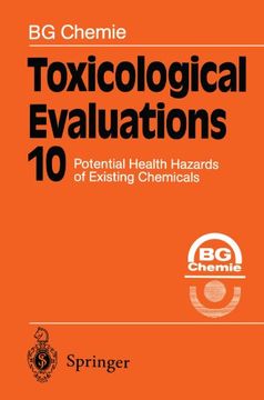 portada toxicological evaluations: potential health hazards of existing chemicals (in English)