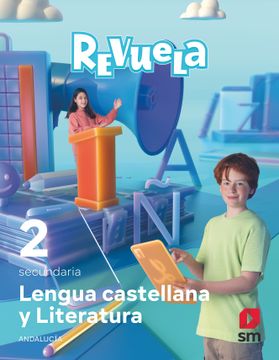 portada Lengua Castellana y Literatura. 2 Secundaria. Revuela. Andalucía