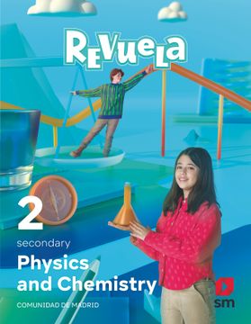 portada Physics and Chemistry. 2 Secondary. Revuela. Comunidad de Madrid (en Inglés)