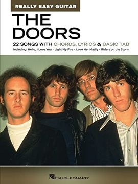 portada The Doors - Really Easy Guitar Series: 22 Songs With Chords, Lyrics & Basic tab (en Inglés)