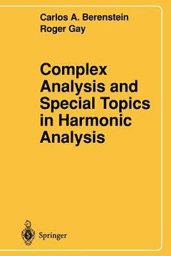 portada complex analysis and special topics in harmonic analysis