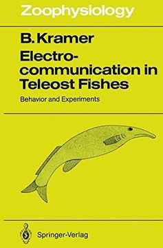 portada electrocommunication in teleost fishes: behavior and experiments (en Inglés)
