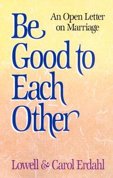 portada be good to each other