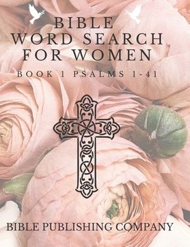 portada Bible Word Search for Women: Book 1 Psalms 1-41 (en Inglés)