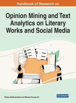 portada Handbook of Research on Opinion Mining and Text Analytics on Literary Works and Social Media (in English)