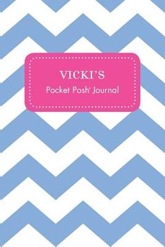 portada Vicki's Pocket Posh Journal, Chevron (en Inglés)