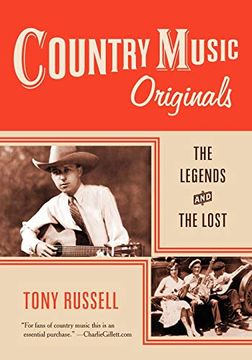 portada Country Music Originals: The Legends and the Lost (en Inglés)