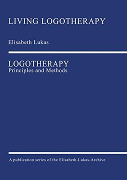 portada Logotherapy: Principles and Methods (en Inglés)