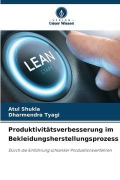portada Produktivitätsverbesserung im Bekleidungsherstellungsprozess (en Alemán)
