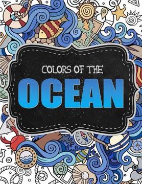 portada Ocean Coloring Book For Adults 36 Whimsical Designs for Calm Relaxation: Nautical Coloring Book/Under the Sea Coloring Book