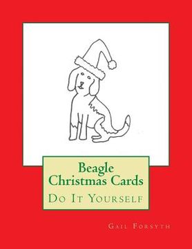portada Beagle Christmas Cards: Do It Yourself (in English)